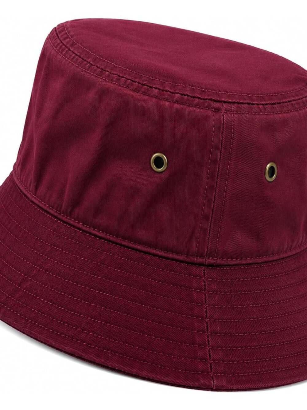 Solid Color 100% Cotton Bucket Hat for Women and Men Packable Travel Summer Beac